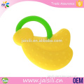 Fruit shape silicone baby teether food grade teething toys